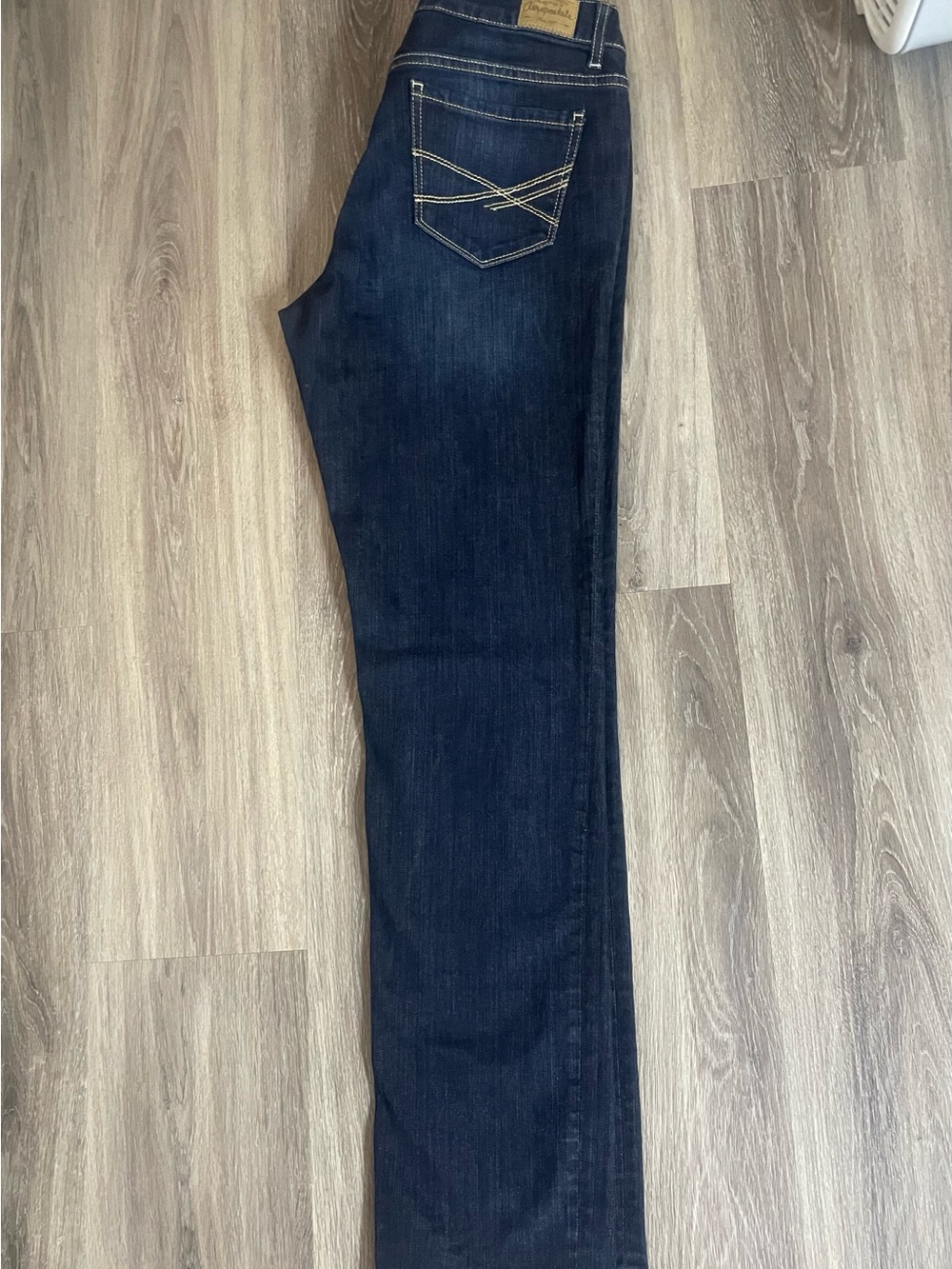 Classic Dark Blue Women's Skinny Jeans Aeropostale